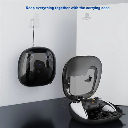 JYS JYS-P5169 For Sony PS5 / DualSense Edge EVA Storage Case Game Controller Convenient Charging Bag