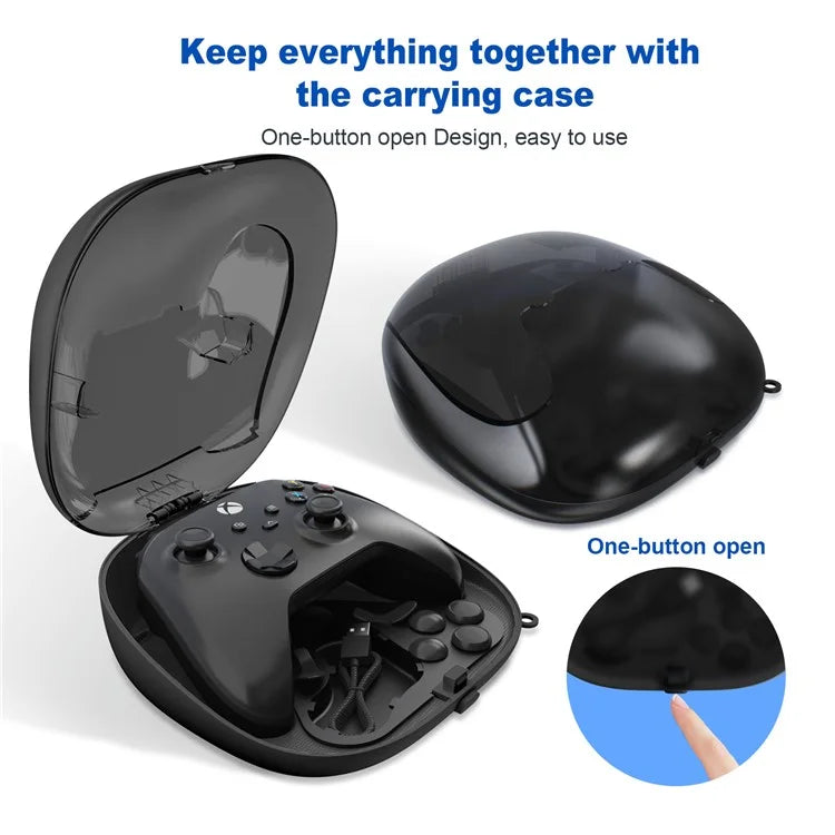 JYS JYS-P5169 For Sony PS5 / DualSense Edge EVA Storage Case Game Controller Convenient Charging Bag