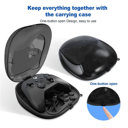 JYS JYS-P5169 For Sony PS5 / DualSense Edge EVA Storage Case Game Controller Convenient Charging Bag
