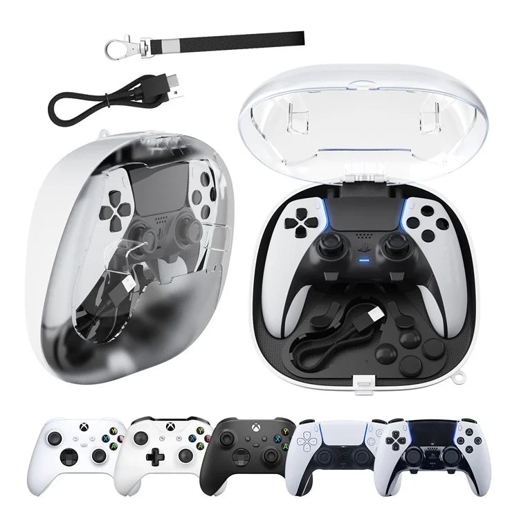 JYS JYS-P5169 For Sony PS5 / DualSense Edge EVA Storage Case Game Controller Convenient Charging Bag
