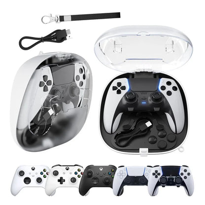 JYS JYS-P5169 For Sony PS5 / DualSense Edge EVA Storage Case Game Controller Convenient Charging Bag