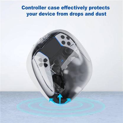 JYS JYS-P5169 For Sony PS5 / DualSense Edge EVA Storage Case Game Controller Convenient Charging Bag