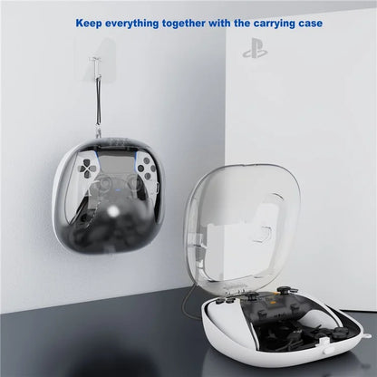 JYS JYS-P5169 For Sony PS5 / DualSense Edge EVA Storage Case Game Controller Convenient Charging Bag