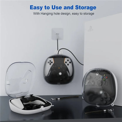 JYS JYS-P5169 For Sony PS5 / DualSense Edge EVA Storage Case Game Controller Convenient Charging Bag