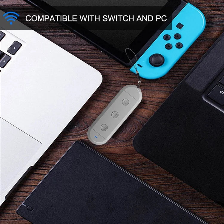 JYS JYS-NS166 GC Wireless Controller Adapter Compatible with Nintendo Switch / PC, Game Controller Converter with Vibration, Screenshot Turbo Function