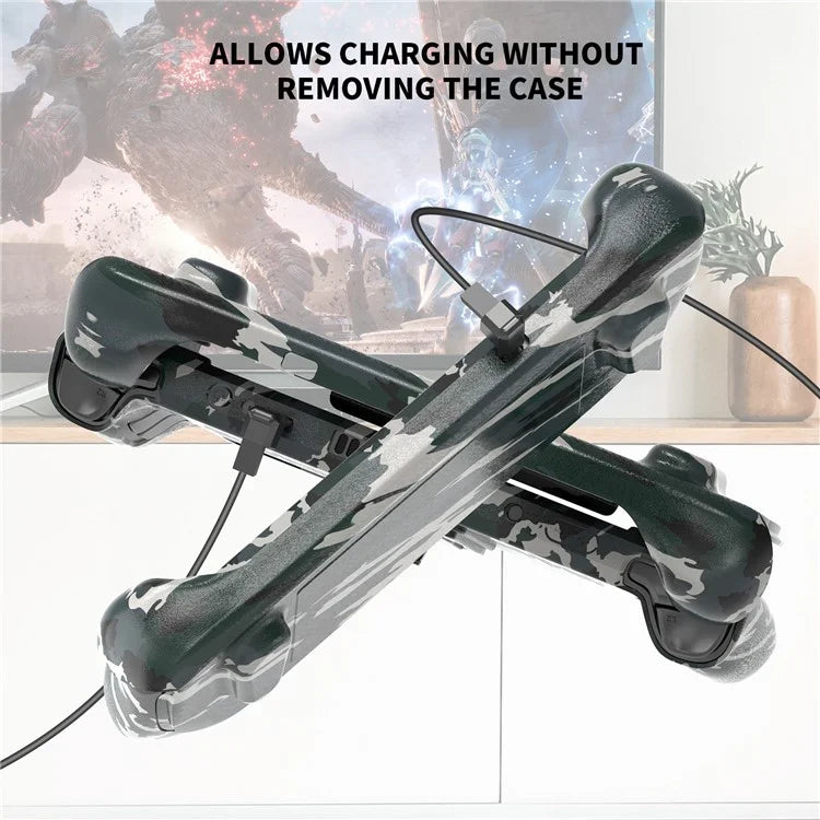 JYS For Steam Deck Game Console Protective Case with Bracket Heat Dissipation Shockproof Shell