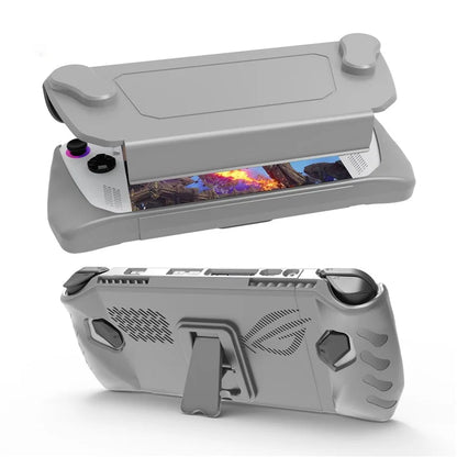 JYS JYS-RA005 For ASUS ROG Ally Game Console Heat Dissipation Protective Shell TPU Case with Kickstand