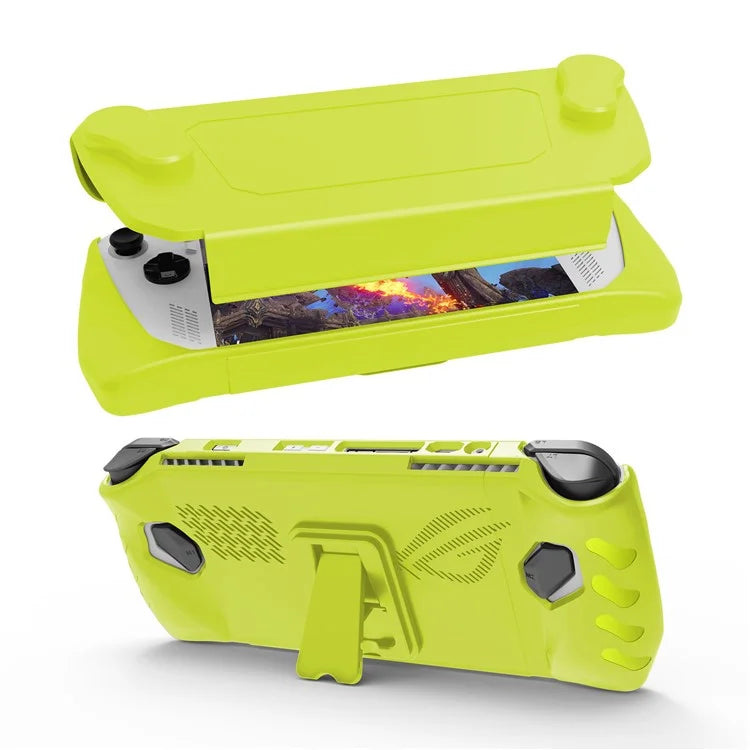 JYS JYS-RA005 For ASUS ROG Ally Game Console Heat Dissipation Protective Shell TPU Case with Kickstand