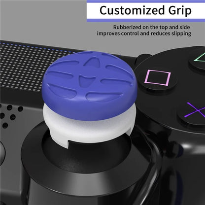 JYS JYS-P5147 8Pcs For PS5 / PS4 / Switch Pro Controller Rocker Button High Low Cap Set Rocker Elevated Cap