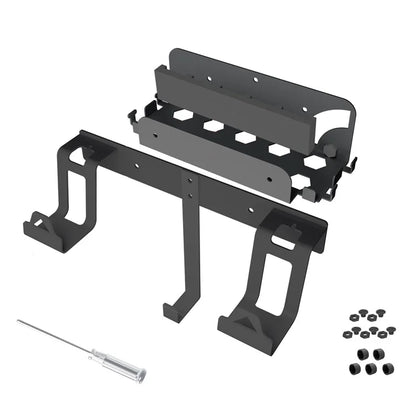 JYS JYS-NS252 For Nintendo Switch / Switch OLED Game Console Controller Headset Wall Mount Kit 2-in-1 Bracket