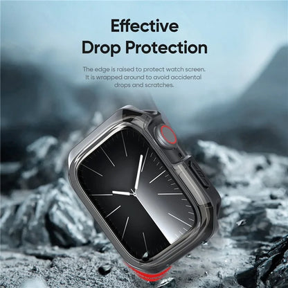 DUX DUCIS Tamo Series for Apple Watch SE (2023)  /  SE (2022)  /  SE  /  6  /  5  /  4 44mm Watch Case PC+Silicone Smart Watch Cover