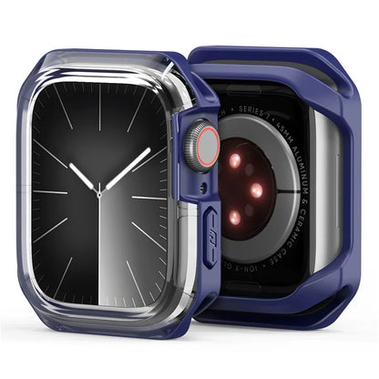 DUX DUCIS Tamo Series for Apple Watch Series 9  /  8  /  7 41mm Watch Case PC+Silicone Shockproof Cover