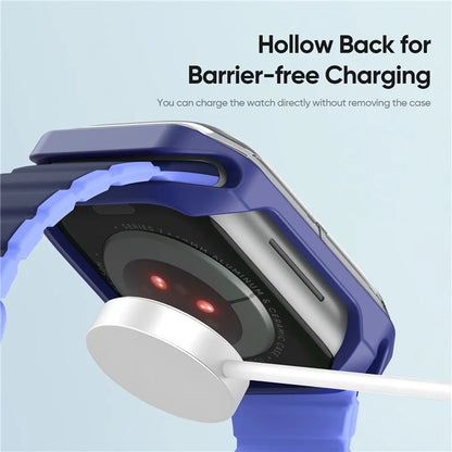 DUX DUCIS Tamo Series for Apple Watch Series 9  /  8  /  7 41mm Watch Case PC+Silicone Shockproof Cover