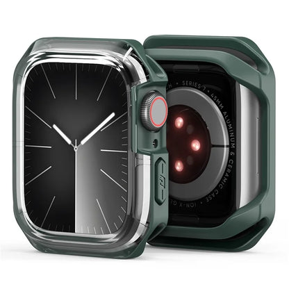 DUX DUCIS Tamo Series for Apple Watch Series 9  /  8  /  7 45mm Watch Case PC+Silicone Watch Frame Protector