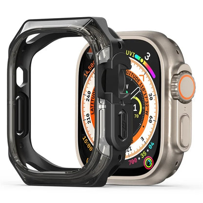 DUX DUCIS Tamo Series for Apple Watch Ultra 2  /  Ultra 49mm Watch Case PC+Silicone Watch Cover Protector