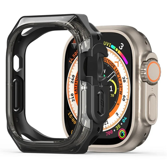 DUX DUCIS Tamo Series for Apple Watch Ultra 2  /  Ultra 49mm Watch Case PC+Silicone Watch Cover Protector