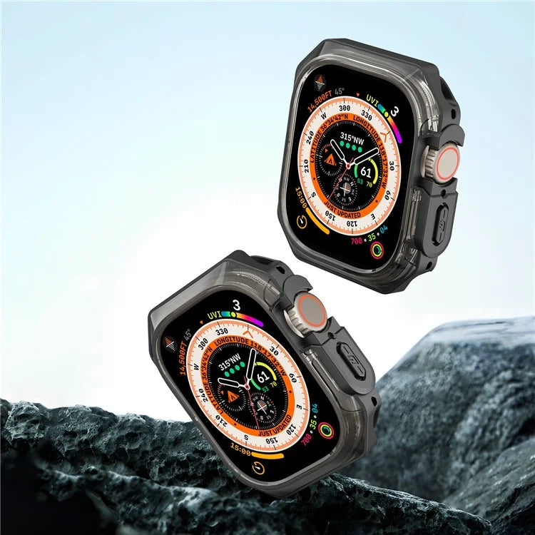 DUX DUCIS Tamo Series for Apple Watch Ultra 2  /  Ultra 49mm Watch Case PC+Silicone Watch Cover Protector