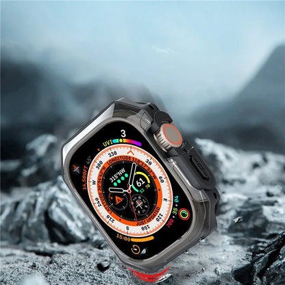 DUX DUCIS Tamo Series for Apple Watch Ultra 2  /  Ultra 49mm Watch Case PC+Silicone Watch Cover Protector