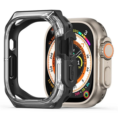 DUX DUCIS Tamo Series for Apple Watch Ultra 2  /  Ultra 49mm Watch Case PC+Silicone Watch Cover Protector