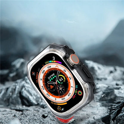 DUX DUCIS Tamo Series for Apple Watch Ultra 2  /  Ultra 49mm Watch Case PC+Silicone Watch Cover Protector