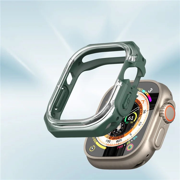 DUX DUCIS Tamo Series for Apple Watch Ultra 2  /  Ultra 49mm Watch Case PC+Silicone Watch Cover Protector