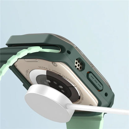 DUX DUCIS Tamo Series for Apple Watch Ultra 2  /  Ultra 49mm Watch Case PC+Silicone Watch Cover Protector