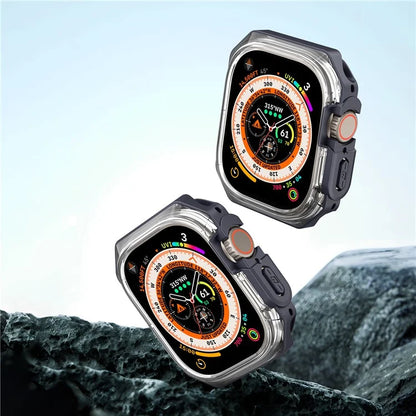 DUX DUCIS Tamo Series for Apple Watch Ultra 2  /  Ultra 49mm Watch Case PC+Silicone Watch Cover Protector