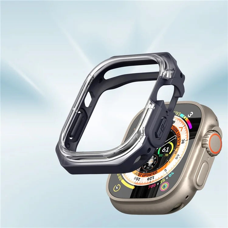 DUX DUCIS Tamo Series for Apple Watch Ultra 2  /  Ultra 49mm Watch Case PC+Silicone Watch Cover Protector