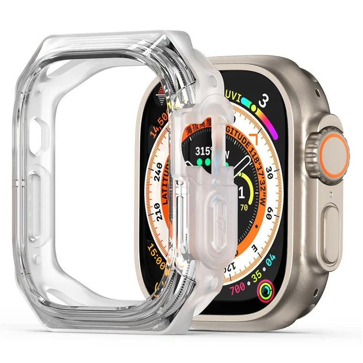 DUX DUCIS Tamo Series for Apple Watch Ultra 2  /  Ultra 49mm Watch Case PC+Silicone Watch Cover Protector