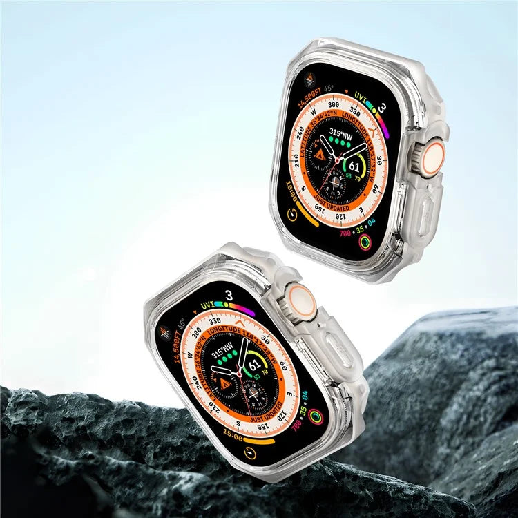 DUX DUCIS Tamo Series for Apple Watch Ultra 2  /  Ultra 49mm Watch Case PC+Silicone Watch Cover Protector
