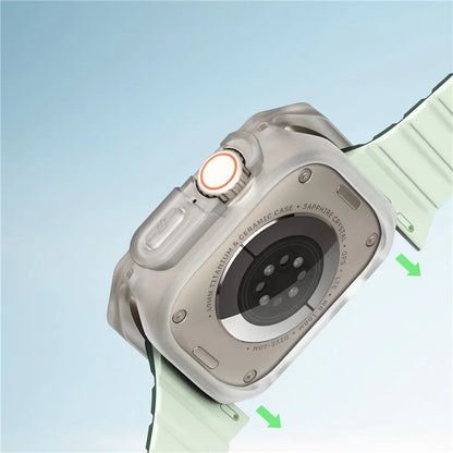 DUX DUCIS Tamo Series for Apple Watch Ultra 2  /  Ultra 49mm Watch Case PC+Silicone Watch Cover Protector