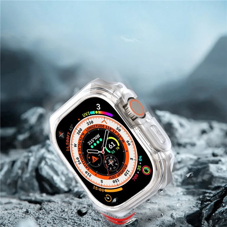 DUX DUCIS Tamo Series for Apple Watch Ultra 2  /  Ultra 49mm Watch Case PC+Silicone Watch Cover Protector