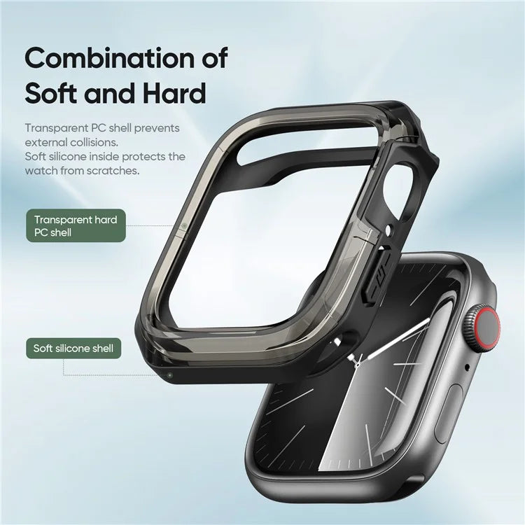 DUX DUCIS Tamo Series for Apple Watch SE (2023)  /  SE (2022)  /  SE  /  6  / 5  / 4 40mm Watch Case Protective Cover