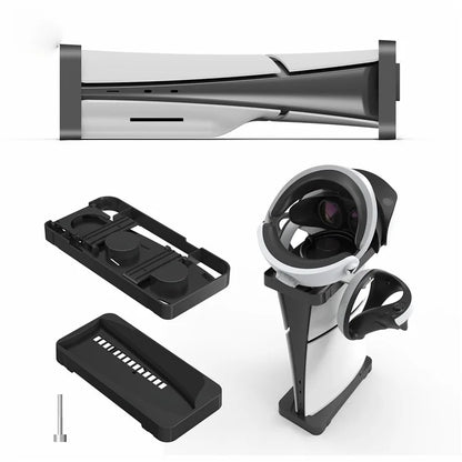 JYS JYS-P5178 Horizontal Stand for Sony PS5 Slim Disc / Digital Game Console Desktop Storage Holder