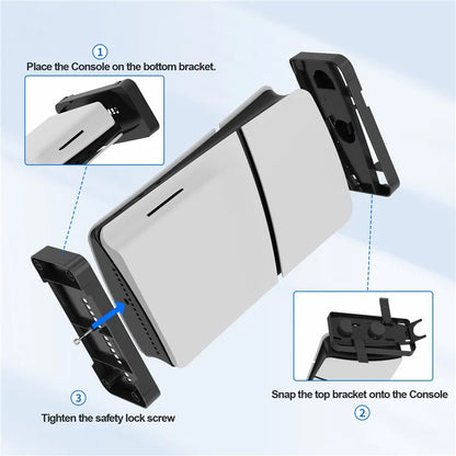 JYS JYS-P5178 Horizontal Stand for Sony PS5 Slim Disc / Digital Game Console Desktop Storage Holder