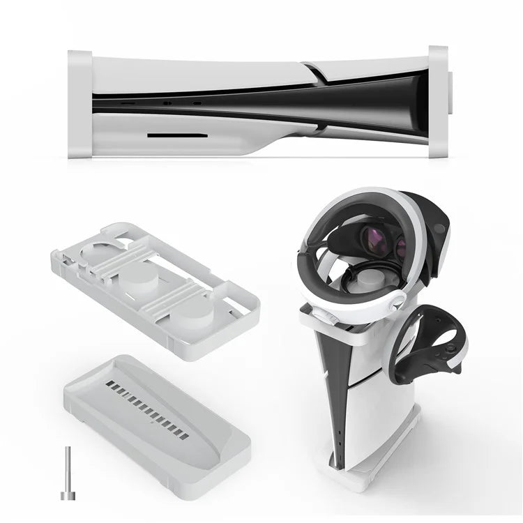 JYS JYS-P5178 Horizontal Stand for Sony PS5 Slim Disc / Digital Game Console Desktop Storage Holder