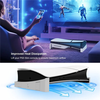 JYS JYS-P5189 Universal Horizontal Bracket for PS5 Slim Console (Digital / Optical Drive Version)