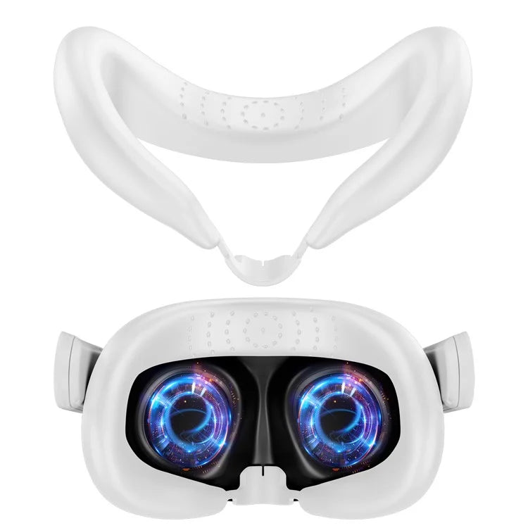 JYS JYS-MQ015 For Meta Quest 3 VR Headset Silicone Eye Mask Anti-sweat Protective Cover