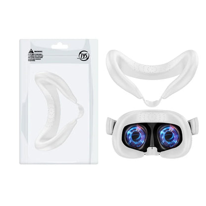 JYS JYS-MQ015 For Meta Quest 3 VR Headset Silicone Eye Mask Anti-sweat Protective Cover