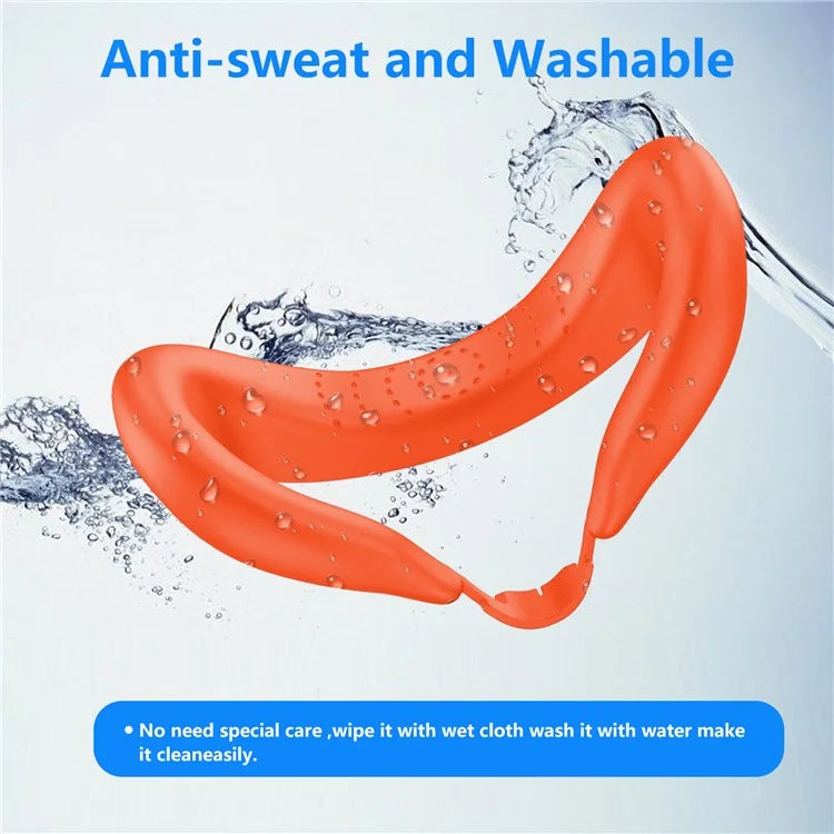 JYS JYS-MQ015 For Meta Quest 3 VR Headset Silicone Eye Mask Anti-sweat Protective Cover