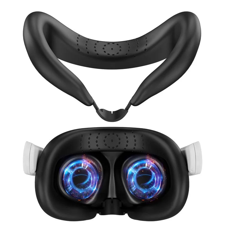 JYS JYS-MQ015 For Meta Quest 3 VR Headset Silicone Eye Mask Anti-sweat Protective Cover
