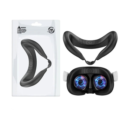 JYS JYS-MQ015 For Meta Quest 3 VR Headset Silicone Eye Mask Anti-sweat Protective Cover