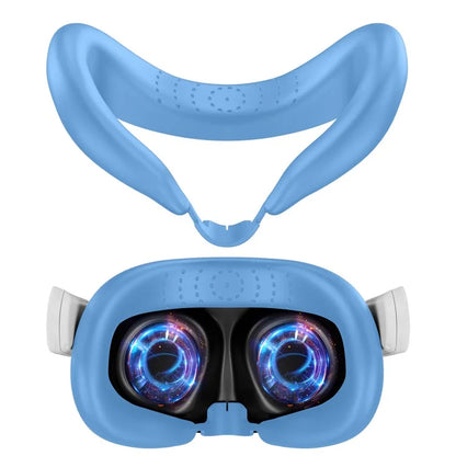 JYS JYS-MQ015 For Meta Quest 3 VR Headset Silicone Eye Mask Anti-sweat Protective Cover