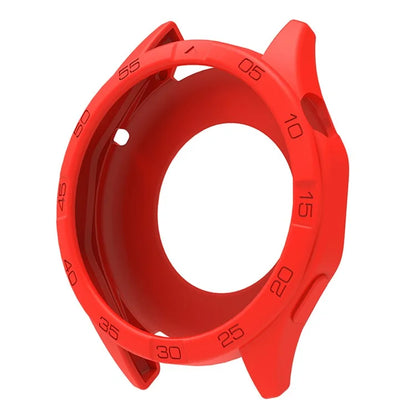 For Huawei Watch GT 4 46mm Protective Case Anti-Scratch Silicone Cover with Dial Plate