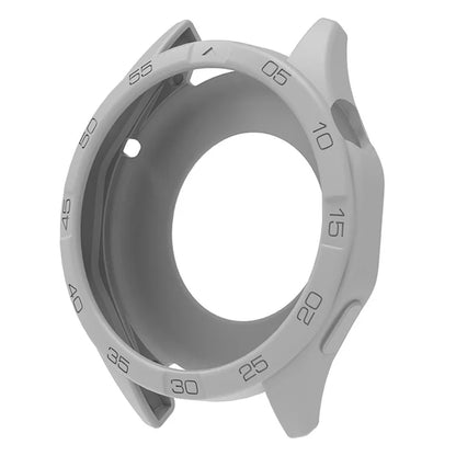 For Huawei Watch GT 4 46mm Protective Case Anti-Scratch Silicone Cover with Dial Plate