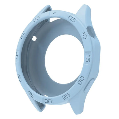 For Huawei Watch GT 4 46mm Protective Case Anti-Scratch Silicone Cover with Dial Plate