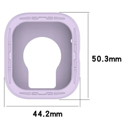 For Xiaomi Redmi Watch 4 Silicone Protective Cover Scratch-Resistant Watch Case