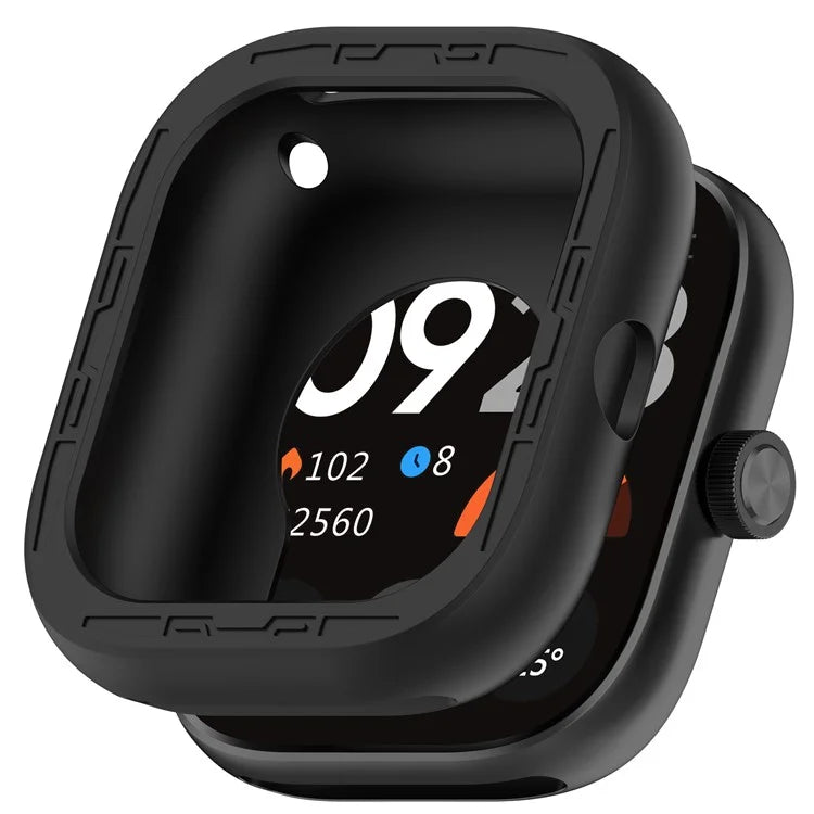 For Xiaomi Redmi Watch 4 Silicone Protective Cover Scratch-Resistant Watch Case