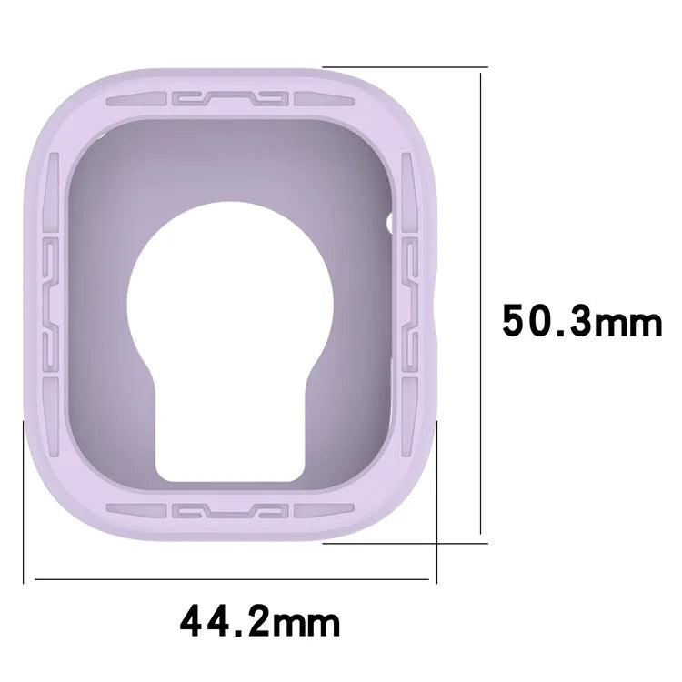 For Xiaomi Redmi Watch 4 Silicone Protective Cover Scratch-Resistant Watch Case