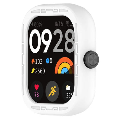 For Xiaomi Redmi Watch 4 Silicone Protective Cover Scratch-Resistant Watch Case